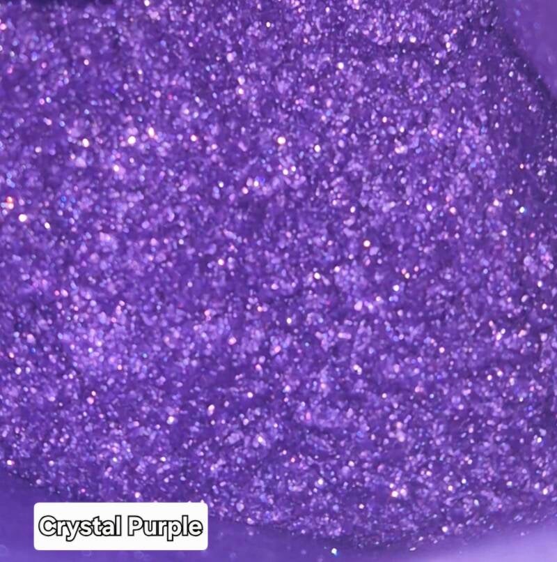 100g Crystal Shimmer Purple Mica Pigment