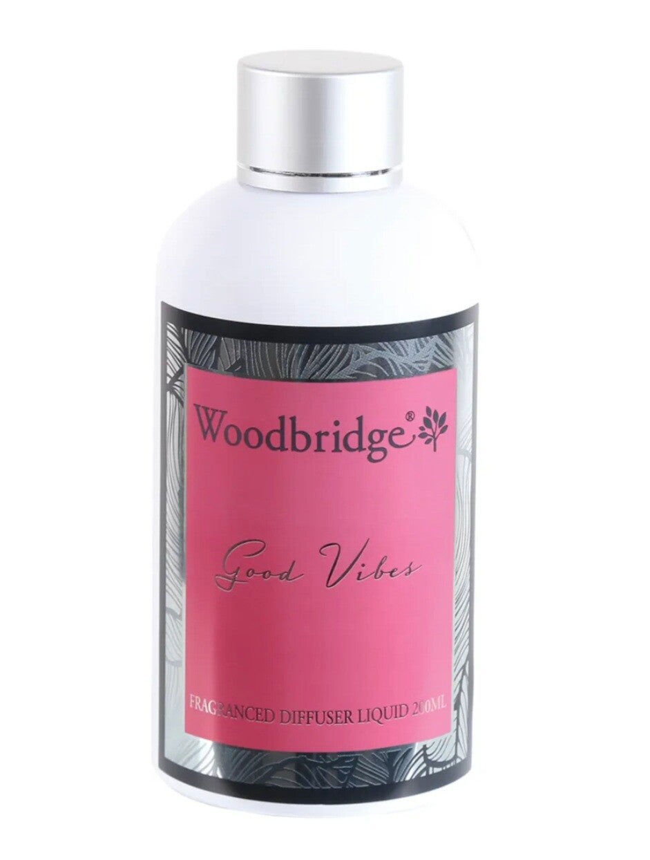 200ml Good Vibes Fragranced Reed Diffuser Refill Liquid