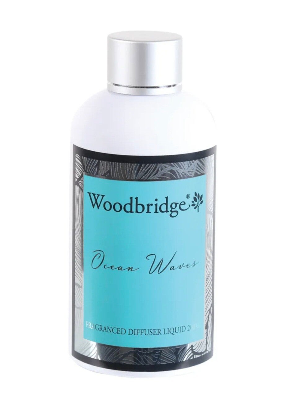200ml Ocean Waves Fragranced Reed Diffuser Refill Liquid
