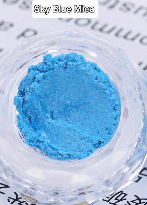 100g Sky Blue Mica Powder