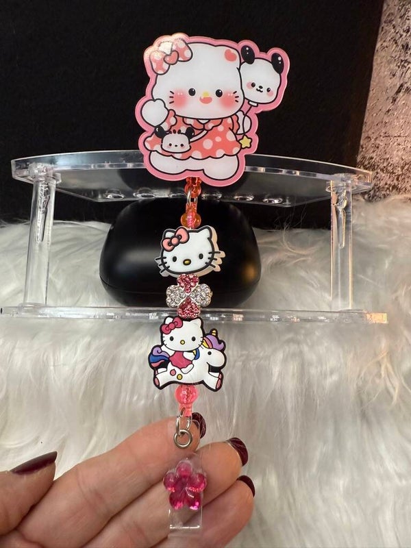 Hello Kitty & Pochacco Paradise – Triple Charm Badge Reel IDG100002