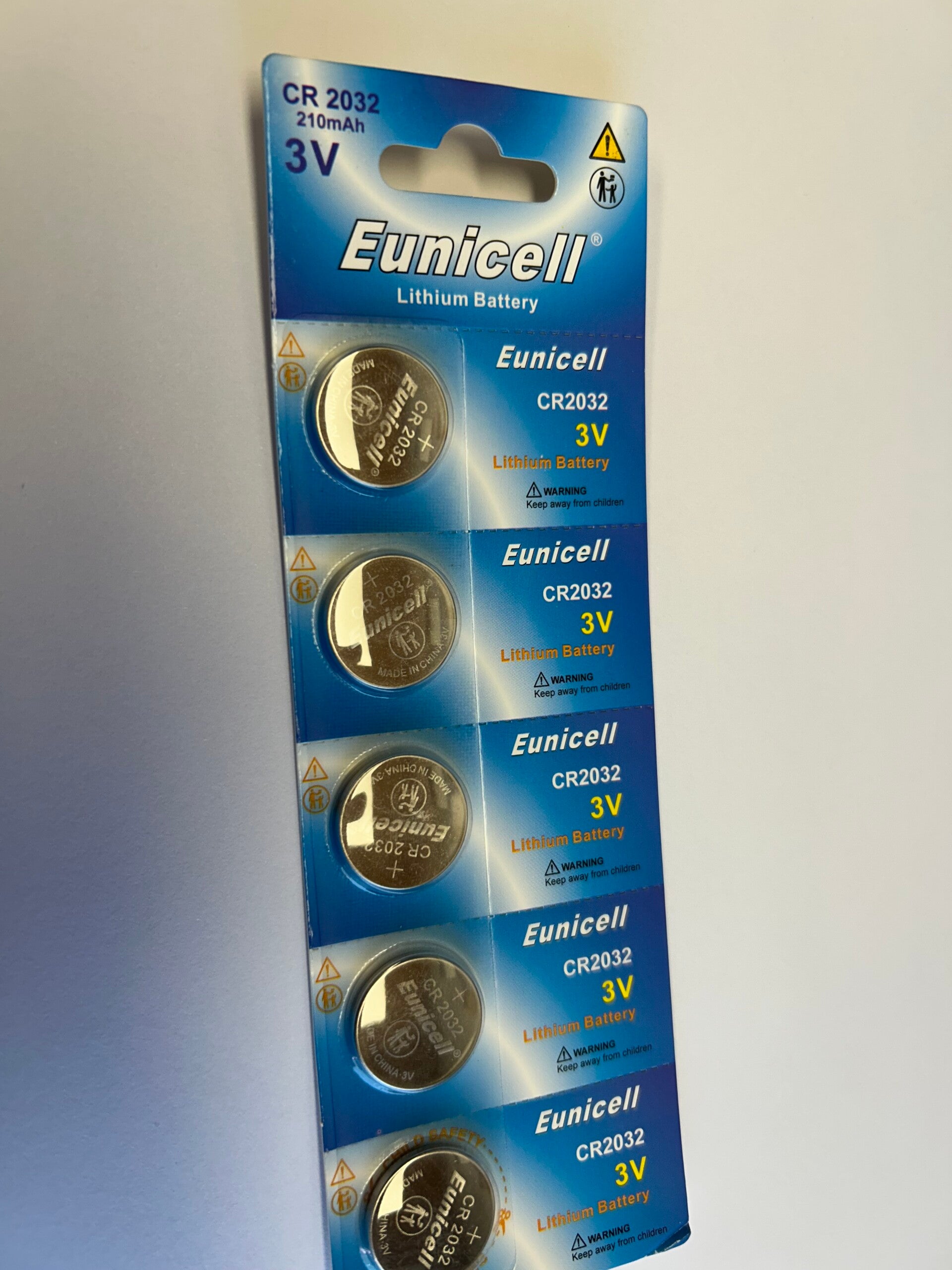 Eunicell CR2032 5 Stück Packungen