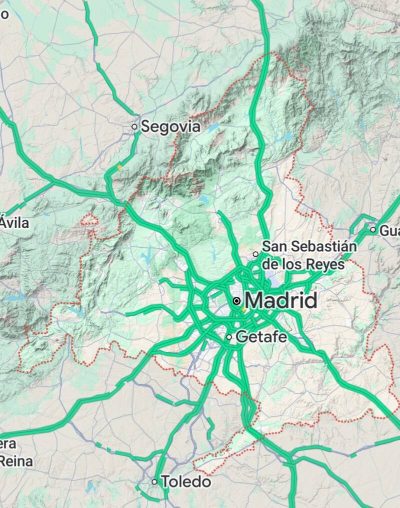 24 horas en toda la Comunidad de Madrid