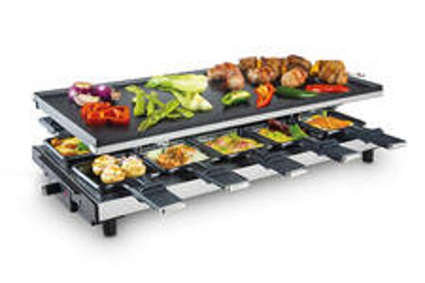 Raclette Steen/Grill omkeerbare plaat Fritel - 142170