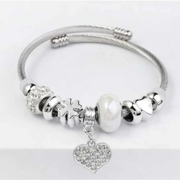 Bracelet charme COEUR