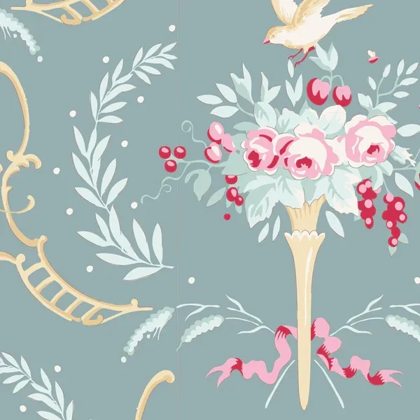 Tilda Artno. 100208 Old Rose Birdsong