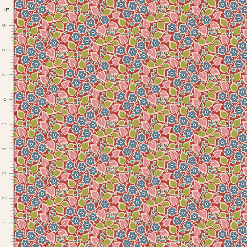 Tilda Artno. 100492 Topsy Turvy Red