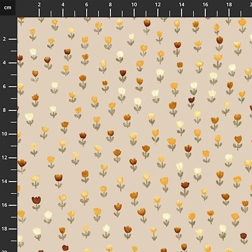 Stof Art.no 4708-618  50 x 110 cm  Hello Pumpkin