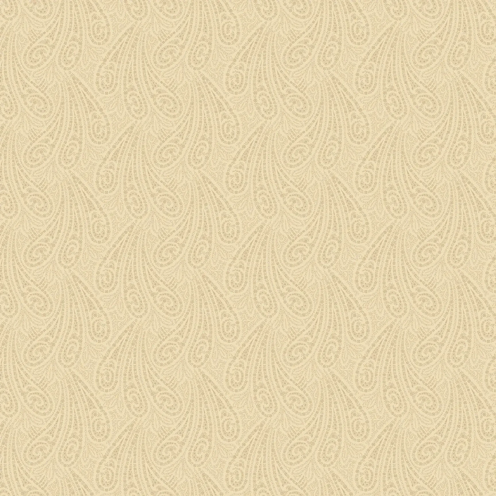 Makower 5866 L2 Grand Paisley  Linen