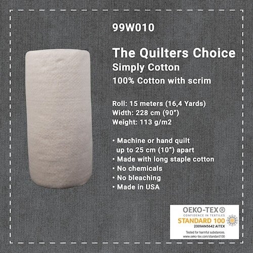 The Quilters Choice 100%  Cotton 99W010 Vanu