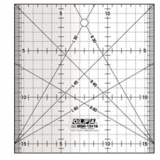 Olfa Neliöviivain 15 x 16 cm