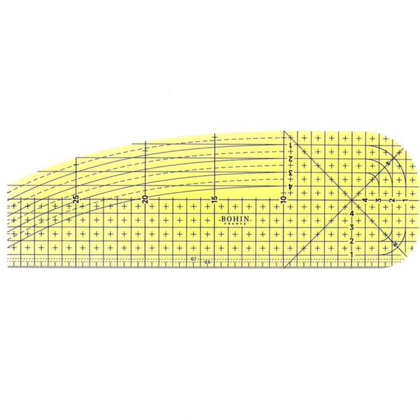 Bohin Artno. 99971 Silitysviivain 30 x 10 cm Heat-resistant ironing ruler