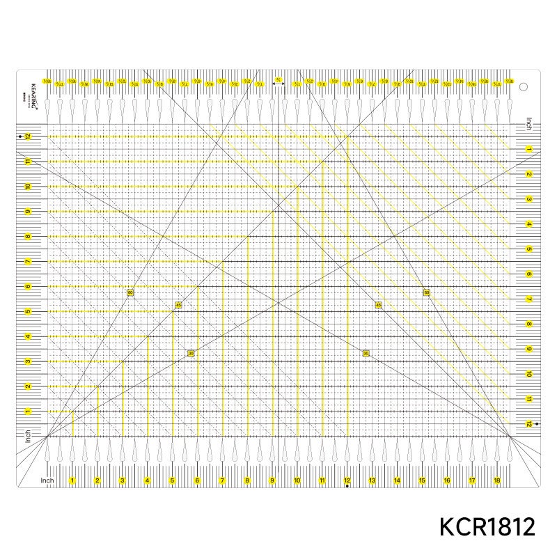 Kearing KCR1812 Liukumaton Uraviivain 18,5" x 12,5"