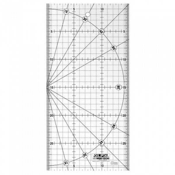 Olfa Viivain  15 x 30 cm