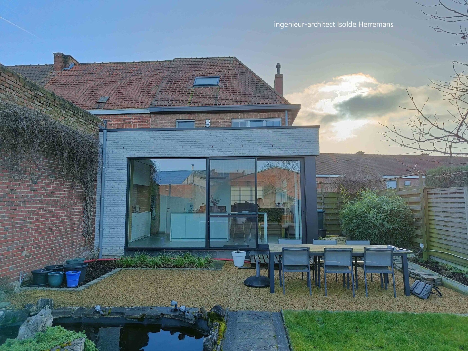 uitbreiding leefruimte door architect Isolde Herremans