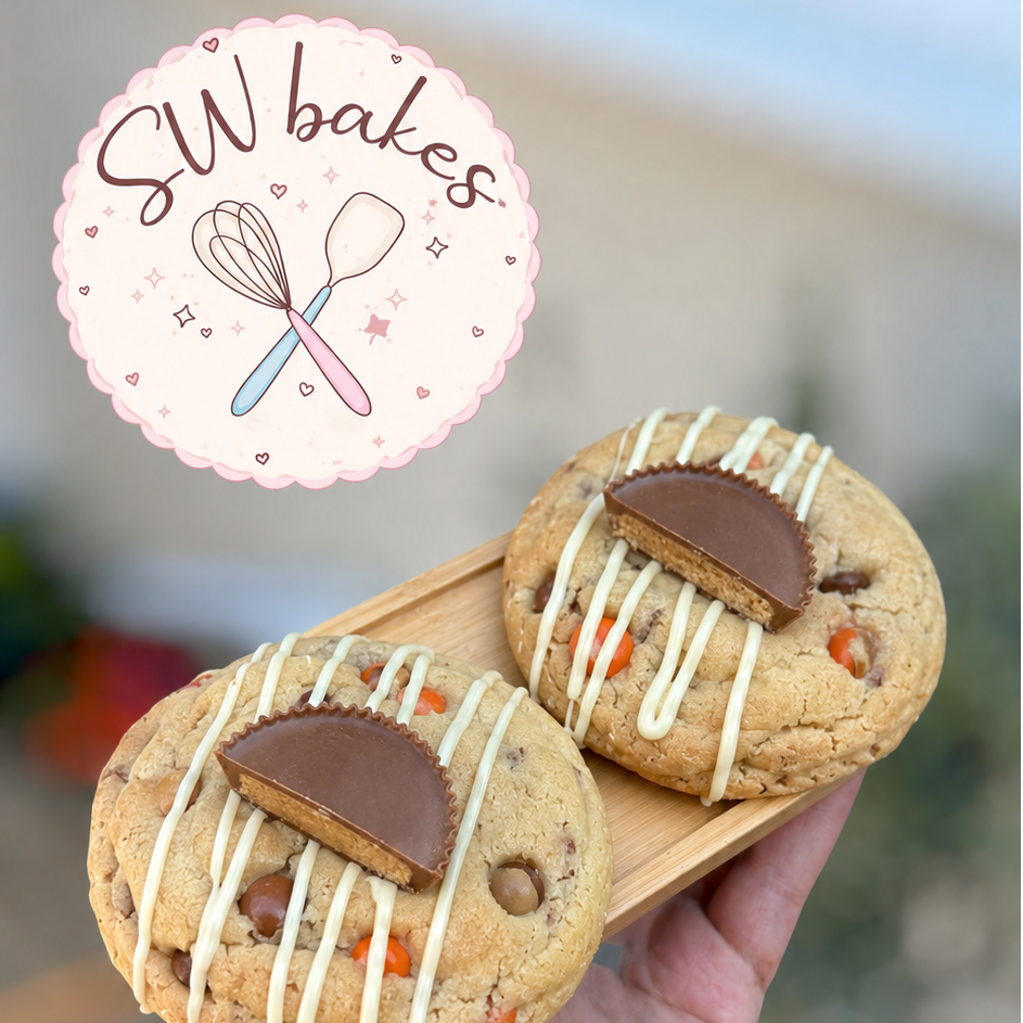Reeces pieces cookie