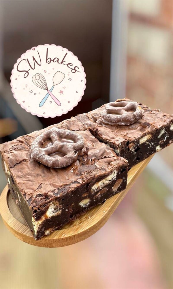 Pretzel Brownie