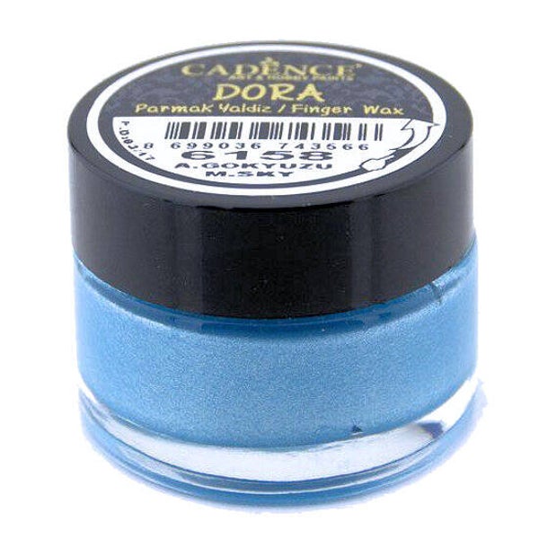 Cadence - Dora wax - Mediterranin hemelsblauw