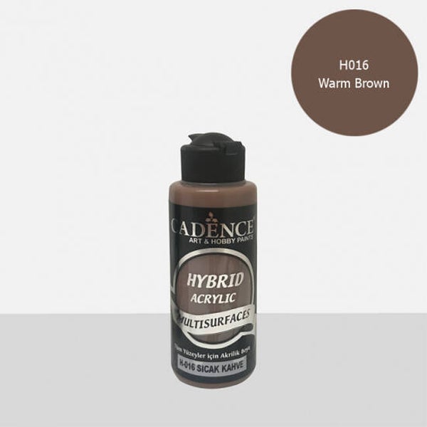 Cadence - Hybrid acrylic - Warm Brown