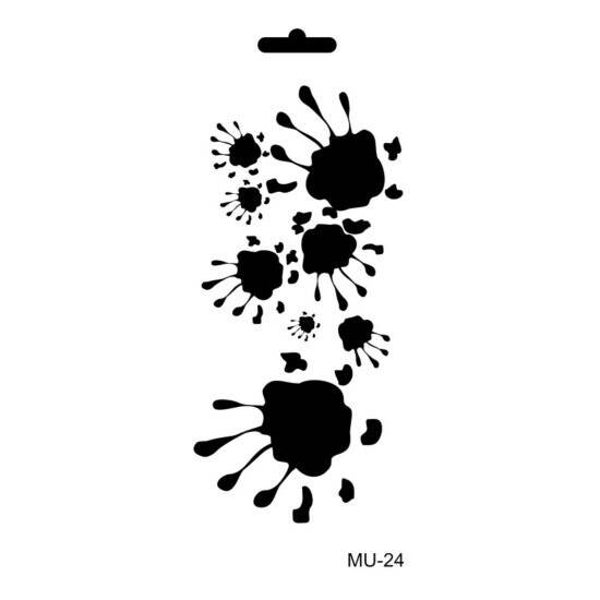 Cadence - Mixed Media Stencil - Inktspetters
