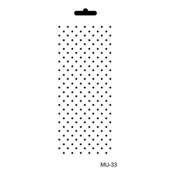 Cadence - Mixed Media Stencil - Stippen