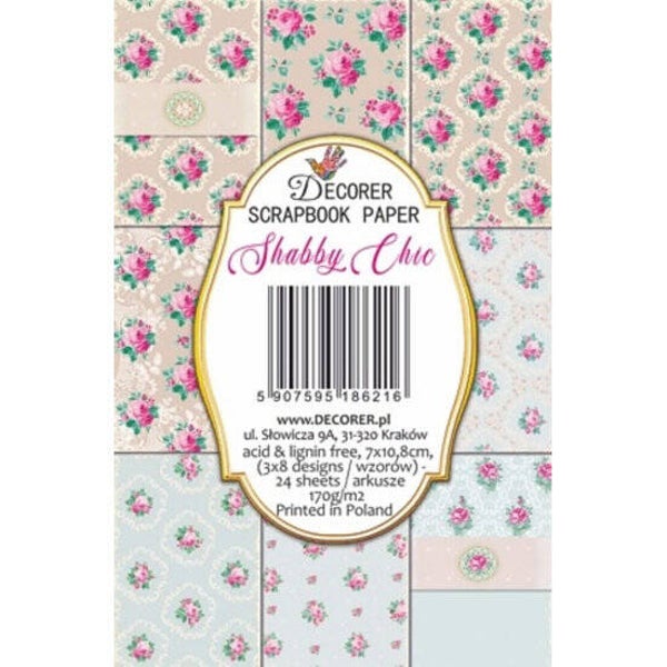 Decorer - Shabby Chic - Mini Paper Pack