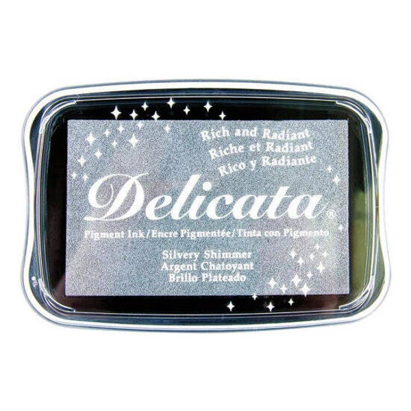 Delicata - inktkussen - Metallic - Silvery Shimmer