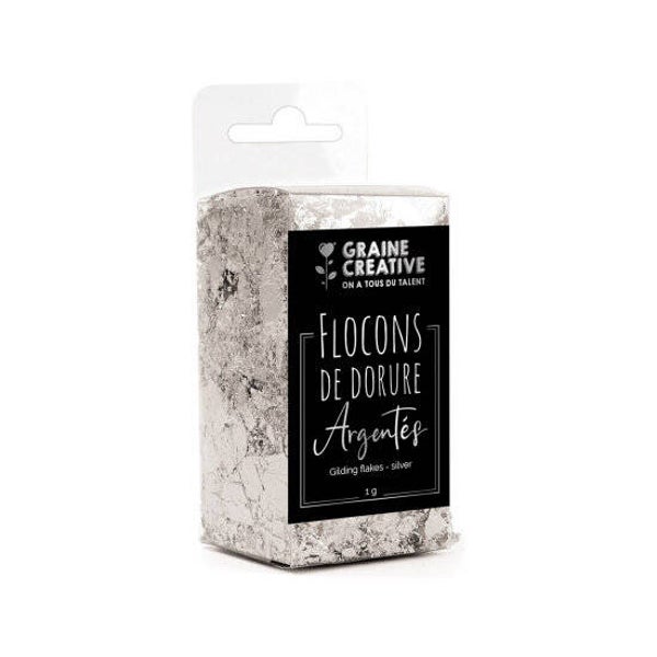 Graine Creative - Folie Vlokken - Zilver