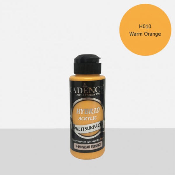 Cadence - Hybrid acrylic - Warm Orange