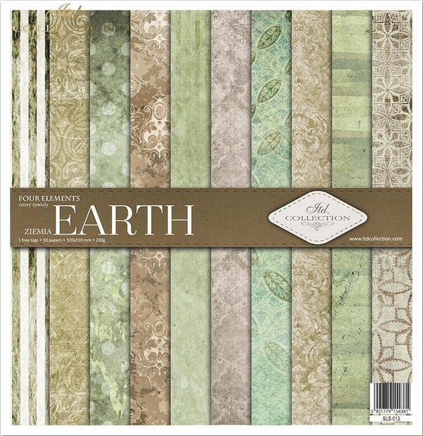 Itd. collection - Scrapbooking kit - Four elements - Earth