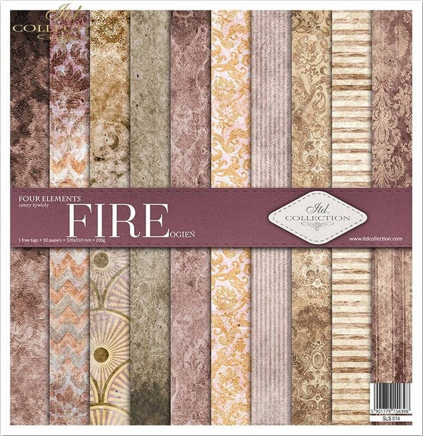 Itd. collection - Scrapbooking kit - Four elements - Fire