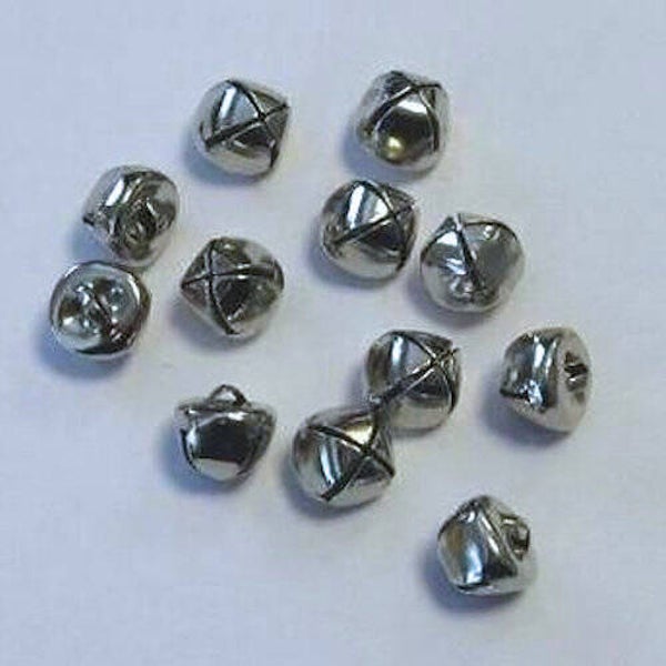 Kerst belletjes - Zilver - 10mm