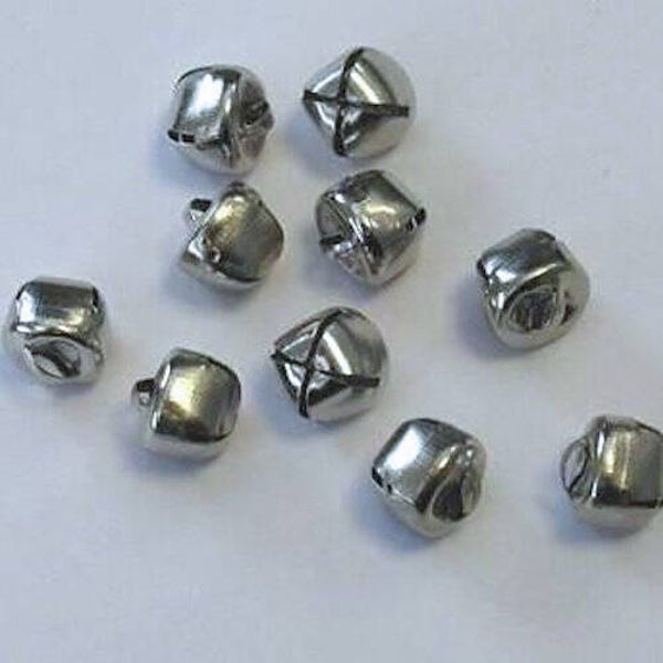 Kerst belletjes - Zilver - 12mm