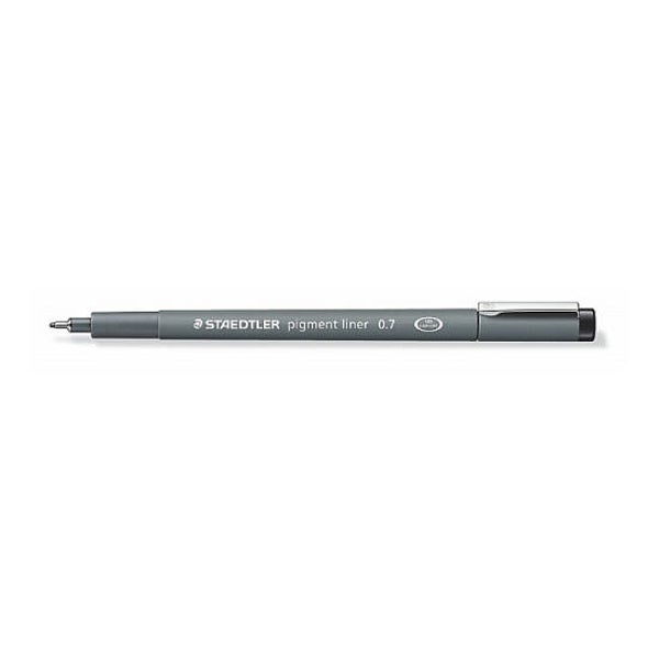 Staedtler - Pigment Liner 308 - Fineliner - 0.7 mm - Zwart