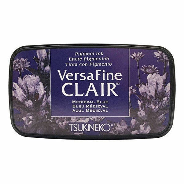 Versafine Clair - inktkussen - Dark - Medieval blue