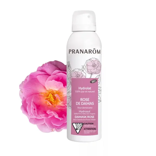 ROSE DE DAMAS HYDROLAT D'EAU PRÉCIEUSE