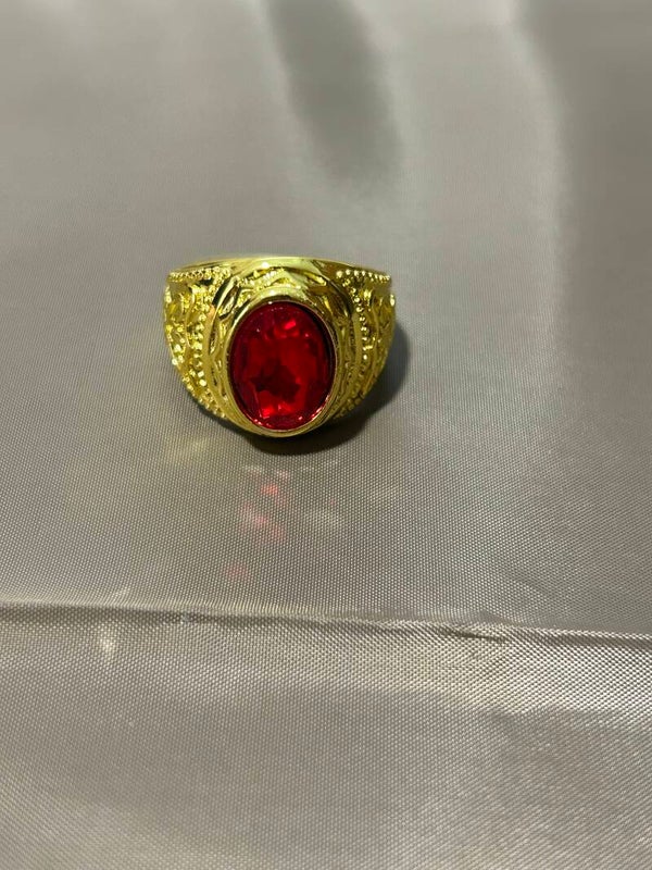 Gold ruby ring size 12