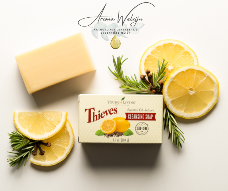 Aromawelzijn | Young Living Thieves Cleansing Soap