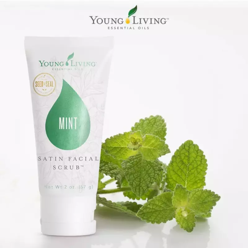 Aromawelzijn | Young Living Satin Facial Scrub Mint