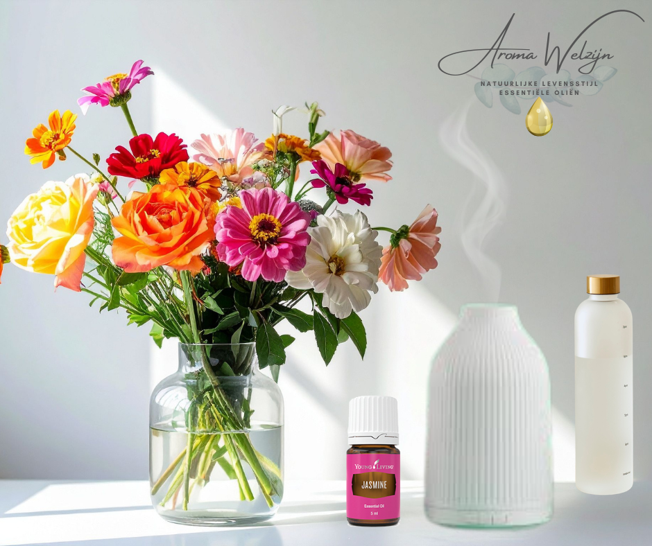 Adobe Mist Diffuser met olie en waterfles Aroma Welzijn