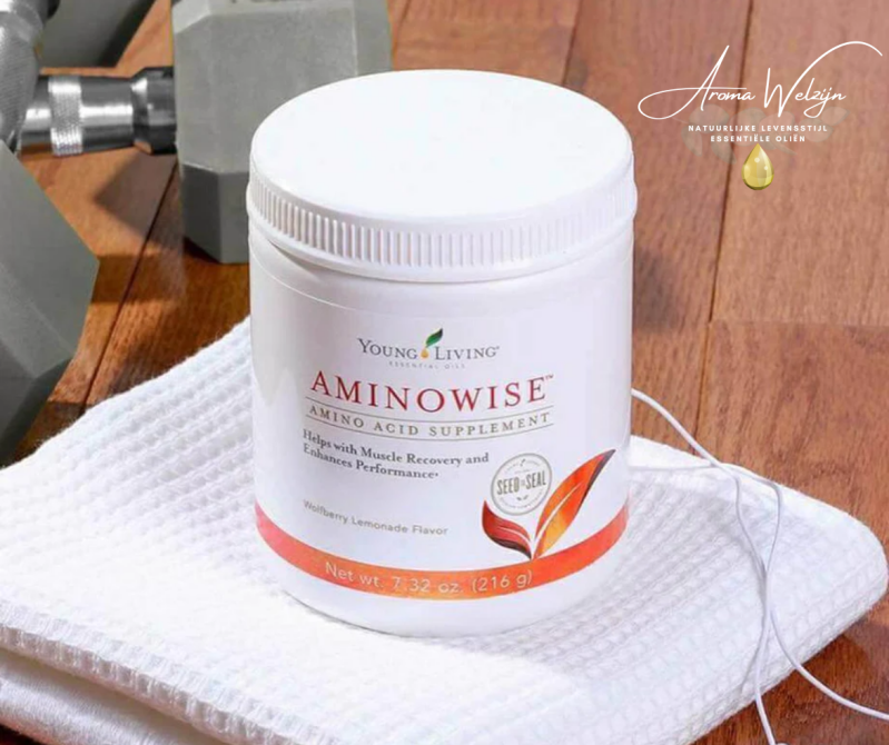 AminoWise is een voedingssupplement van aminozuren en mineralen dat ontwikkeld is om sporters en fitnessliefhebbers te ondersteunen tijdens en na het sporten.