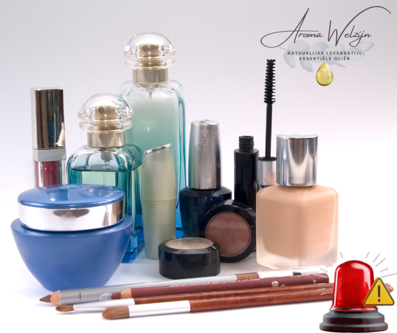gevaarlijke stoffen in huidverzorging, cosmetica en parfum Aromawelzijn