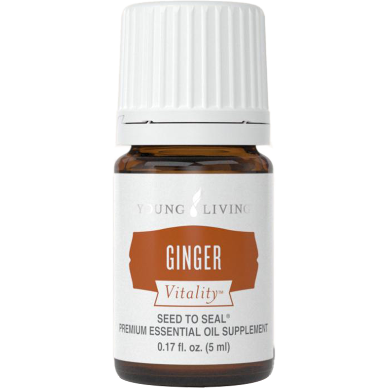 Essentiële oliën van Young Living die geschikt zijn voor orale inname, hebben een wit label.