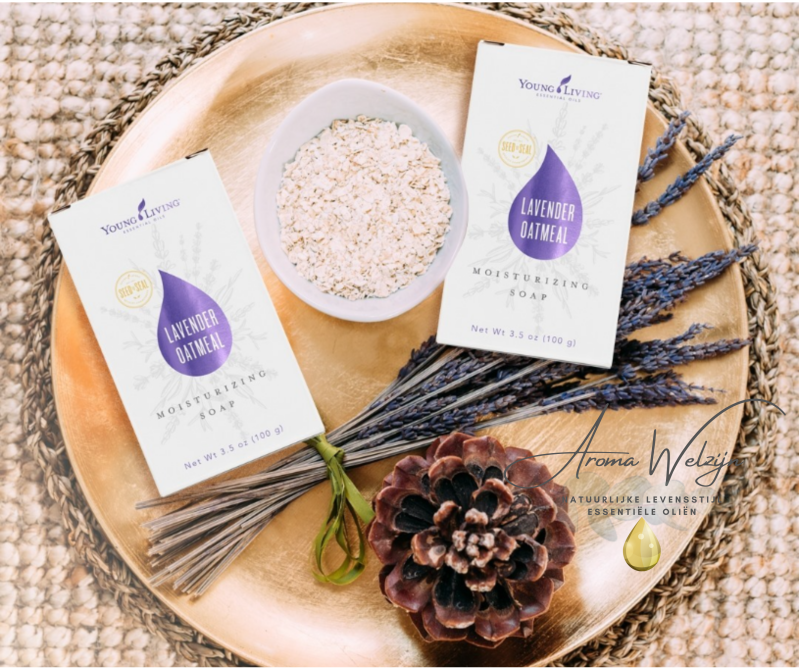 Aromawelzijn | Young Living Lavender Oatmeal zeep