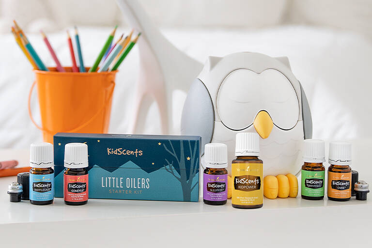 Aromawelzijn | Young Living Feather The Owl starter kit