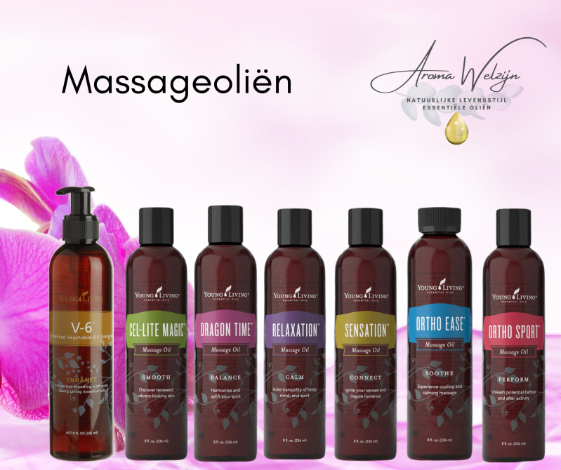 Aromawelzijn | Young Living Massage-oliën