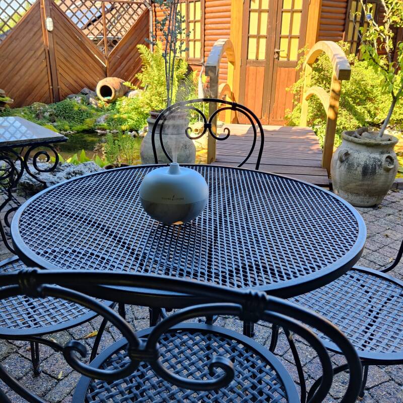 Aromawelzijn | Aroma Globe voor op het terrasje