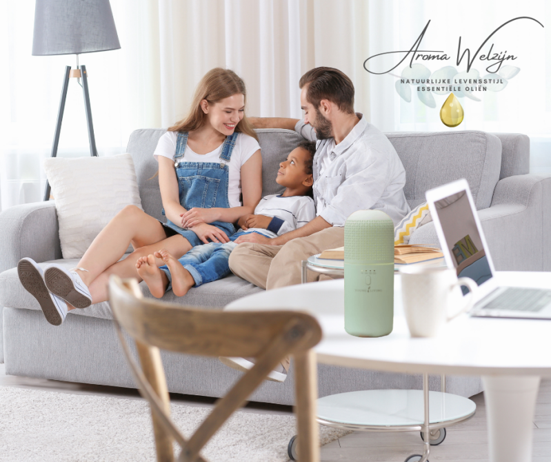 Wanderbliss diffuser (muntgroen) Aroma Welzijn