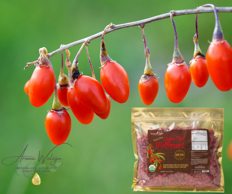 Aromawelzijn | Young Living NingXia Dried Wolfberries De gedroogde Wolfberries zijn een biologisc