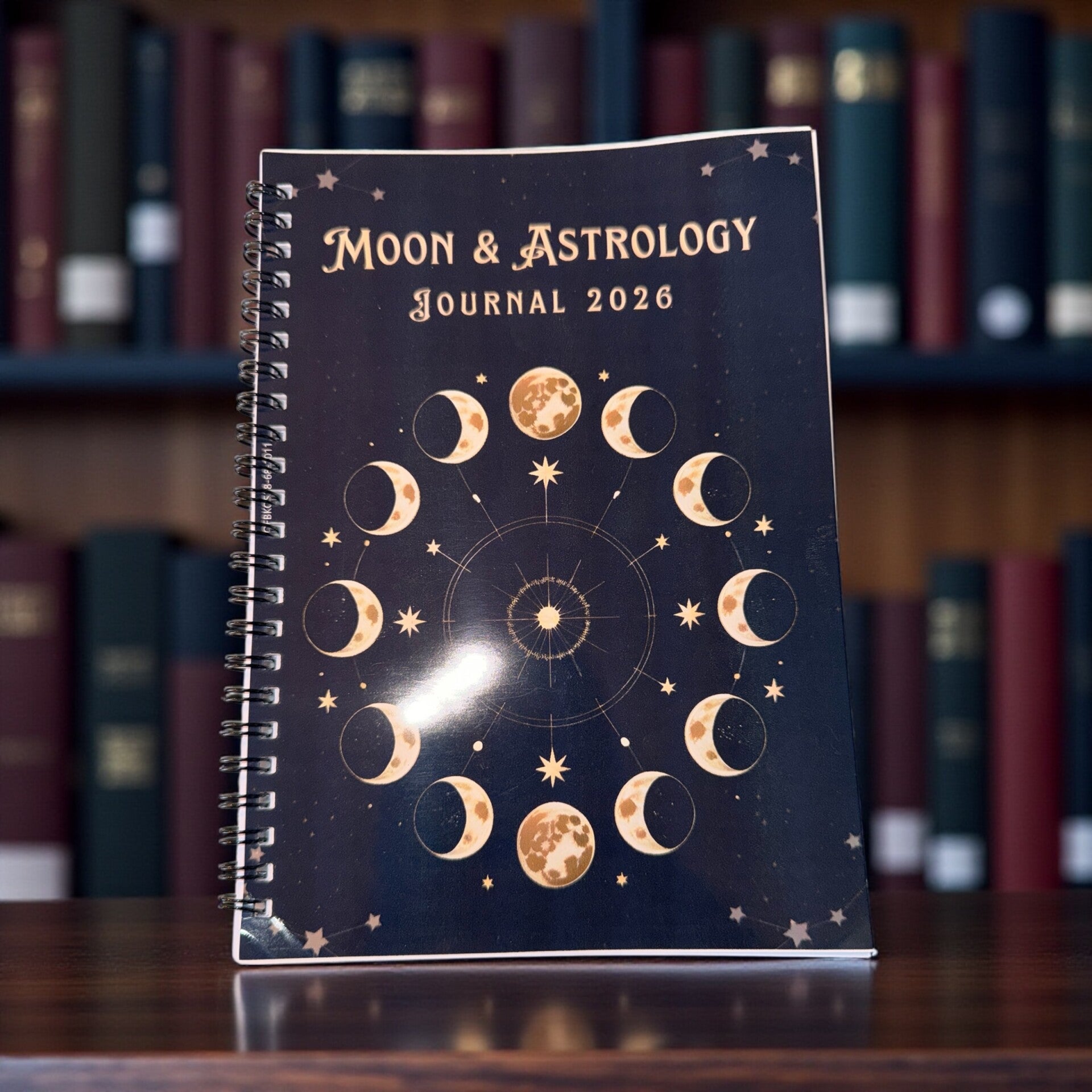 Moon & Astrology Journal 2026 Spiralbundet Notatbok